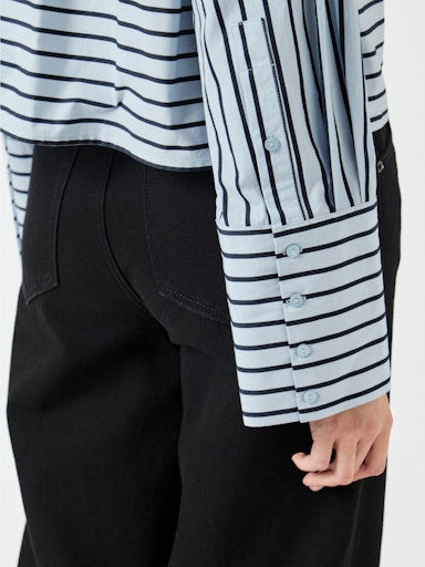 Blouses lange mouw blauw Y.A.S