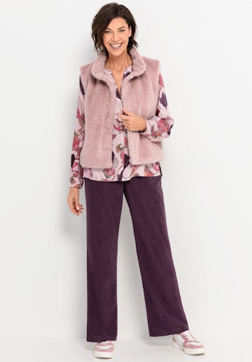 Blouses lange mouw rood Bianca