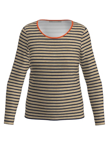 T-shirts korte mouw blauw Bianca