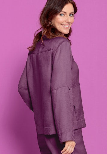 Blouses lange mouw paars Bianca