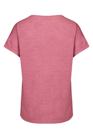 T-shirts korte mouw roze Bianca