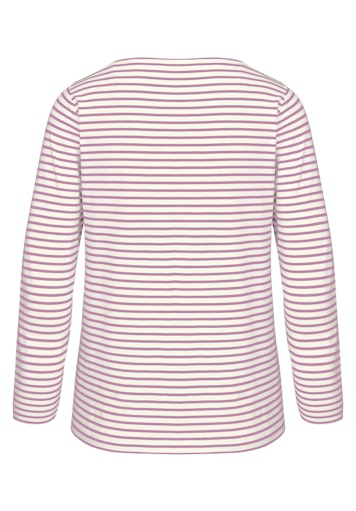 T-shirts lange mouw roze Bianca