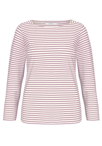 T-shirts lange mouw roze Bianca