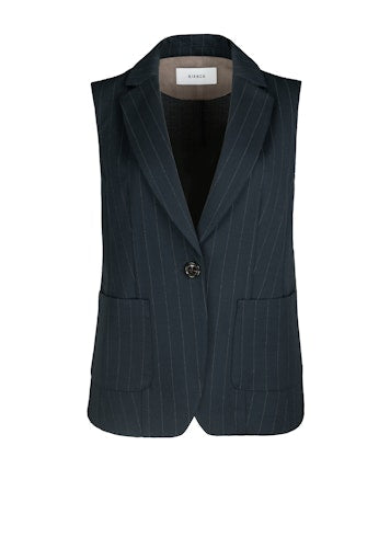 Gilets blauw Bianca