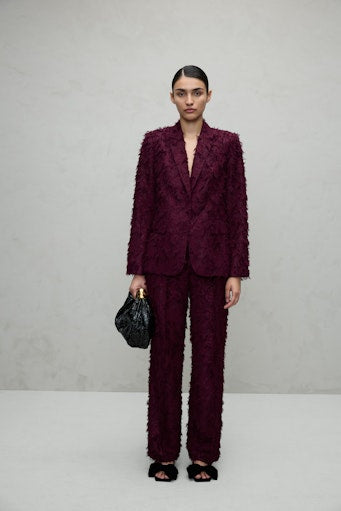 Broeken bordeaux VILA