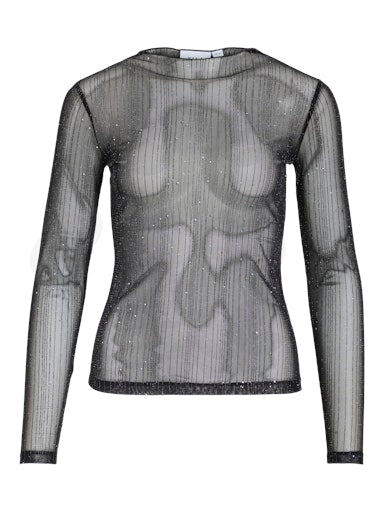 T-shirts lange mouw zwart VILA