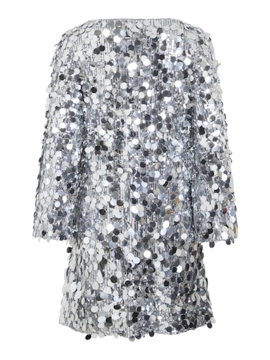 Jurken lange mouw grijs VILA