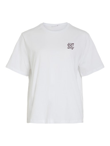 T-shirts korte mouw wit VILA