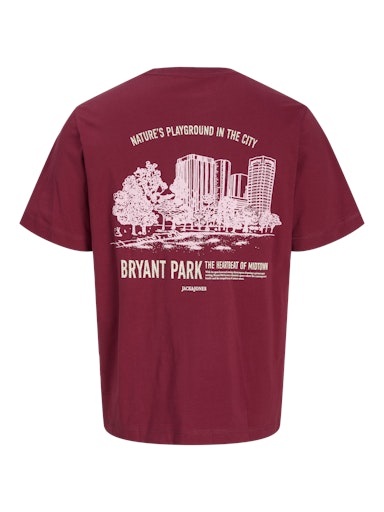 T-shirts korte mouw rood JACK & JONES JUNIOR