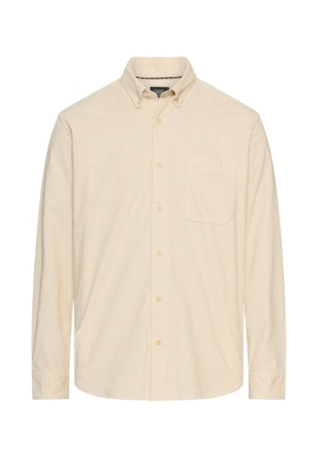 Hemden lange mouw beige Camel active
