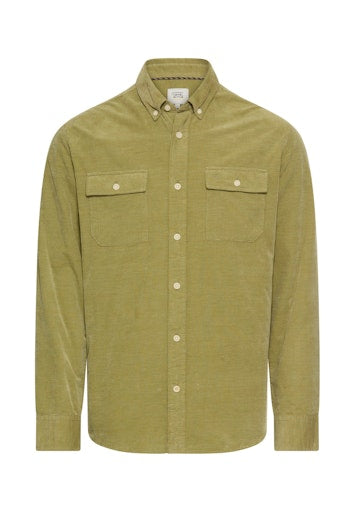 Hemden lange mouw groen Camel active
