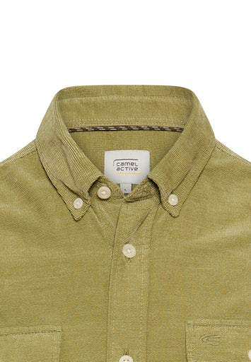 Hemden lange mouw groen Camel active