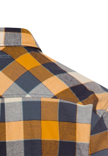 Hemden lange mouw oranje Camel active