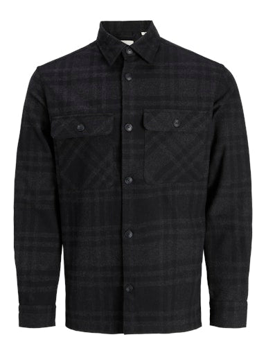 Hemden lange mouw zwart JACK & JONES