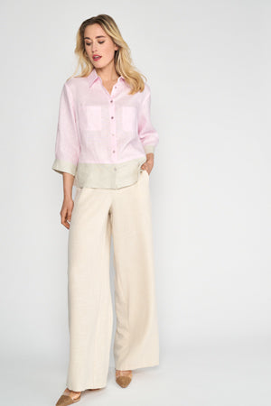 Blouses lange mouw roze Marie Méro