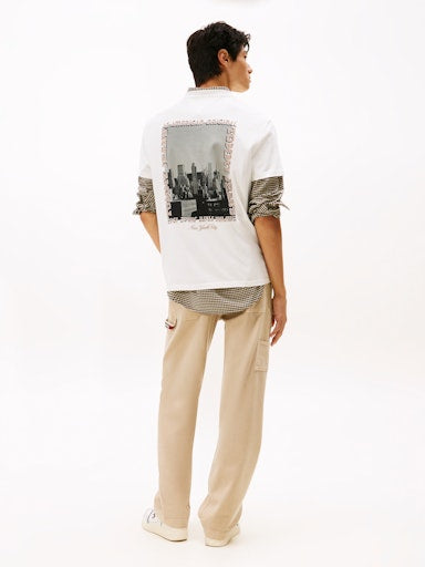 T-shirts korte mouw beige Tommy Jeans