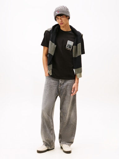 T-shirts korte mouw zwart Tommy Jeans