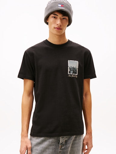 T-shirts korte mouw zwart Tommy Jeans
