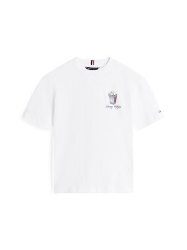 T-shirts korte mouw wit Tommy Hilfiger