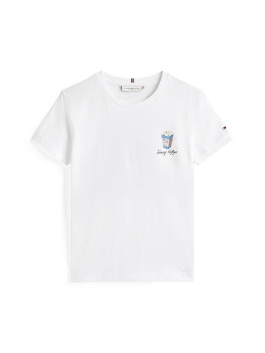 T-shirts korte mouw wit Tommy Hilfiger