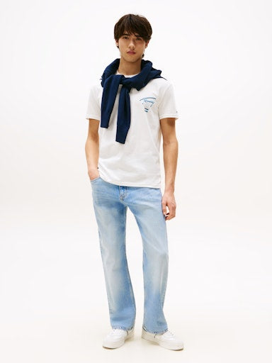 T-shirts korte mouw beige Tommy Jeans