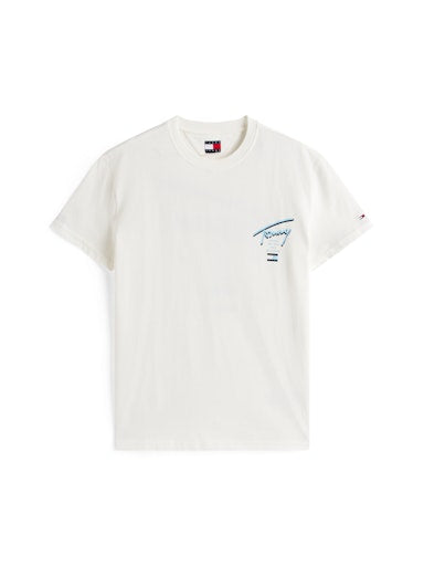 T-shirts korte mouw beige Tommy Jeans