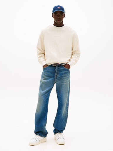 Pulls beige Tommy Jeans