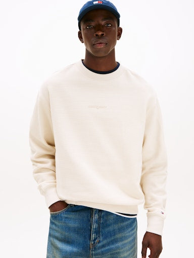 Pulls beige Tommy Jeans