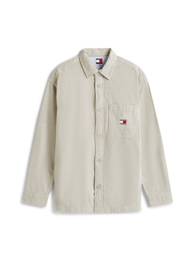 Hemden lange mouw groen Tommy Jeans