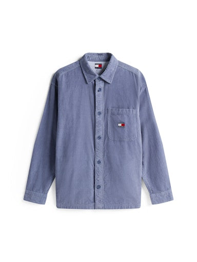 Hemden lange mouw blauw Tommy Jeans