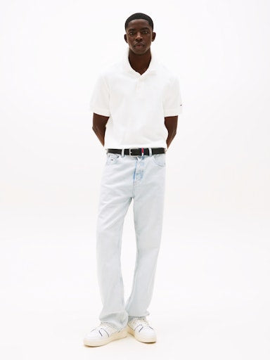 Polo's korte mouw beige Tommy Jeans