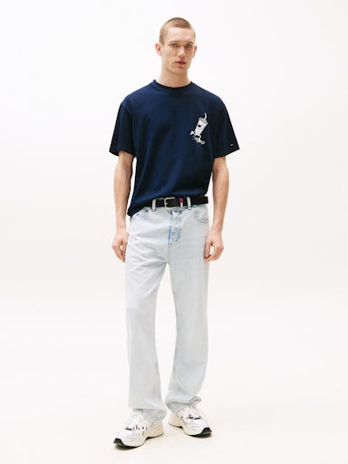 T-shirts korte mouw navy Tommy Jeans