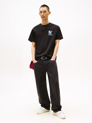T-shirts korte mouw zwart Tommy Jeans