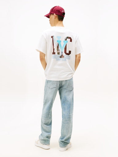 T-shirts korte mouw beige Tommy Jeans