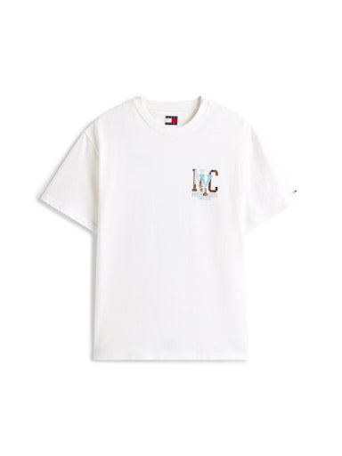 T-shirts korte mouw beige Tommy Jeans