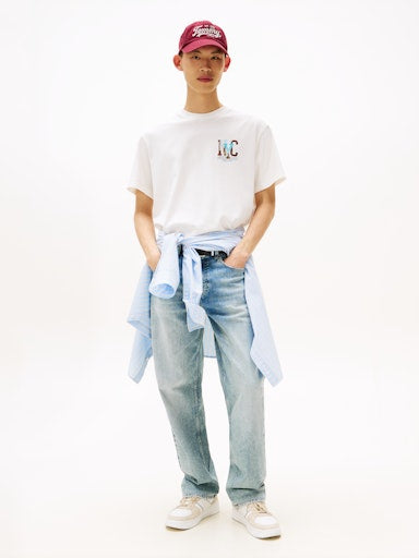 T-shirts korte mouw beige Tommy Jeans