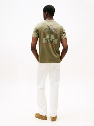 T-shirts korte mouw groen Tommy Hilfiger
