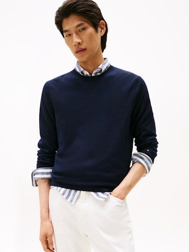 Pulls navy Tommy Hilfiger