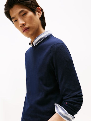 Pulls navy Tommy Hilfiger