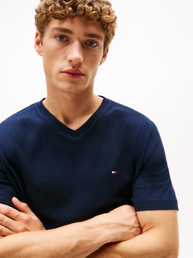 T-shirts korte mouw navy Tommy Hilfiger