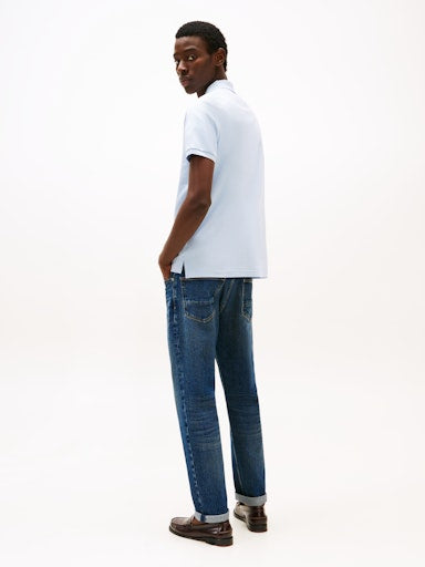 Polo's korte mouw blauw Tommy Hilfiger