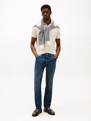 Polo's korte mouw beige Tommy Hilfiger