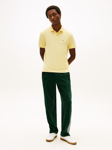 Polo's korte mouw geel Tommy Hilfiger