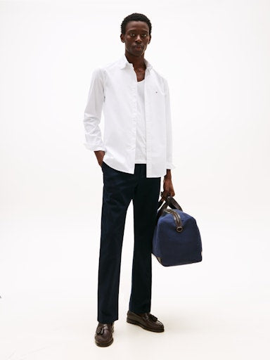 Hemden lange mouw wit Tommy Hilfiger