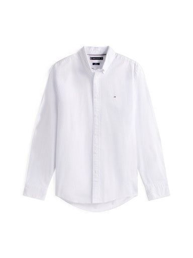 Hemden lange mouw wit Tommy Hilfiger