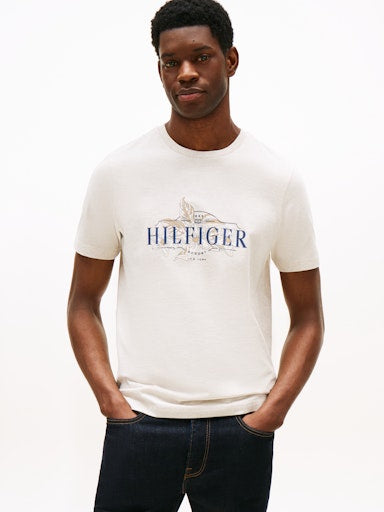 T-shirts korte mouw beige Tommy Hilfiger