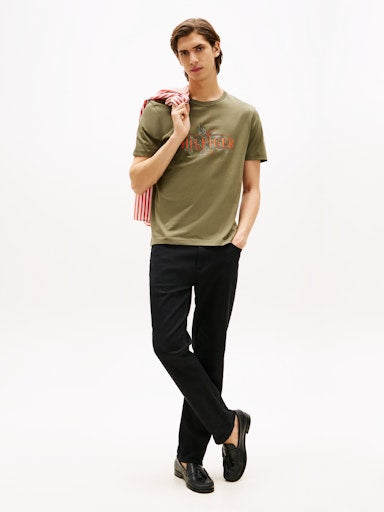T-shirts korte mouw groen Tommy Hilfiger