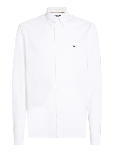 Hemden lange mouw wit Tommy Hilfiger