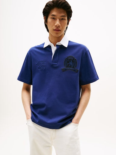 Polo's korte mouw navy Tommy Hilfiger