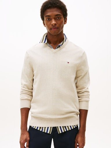 Pulls beige Tommy Hilfiger
